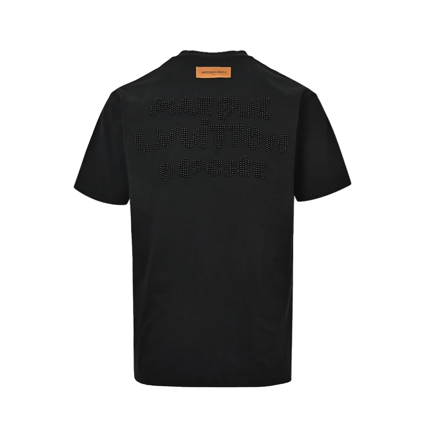 Louis Vuitton/Louis Vuitton front and rear beaded pixel short sleeves